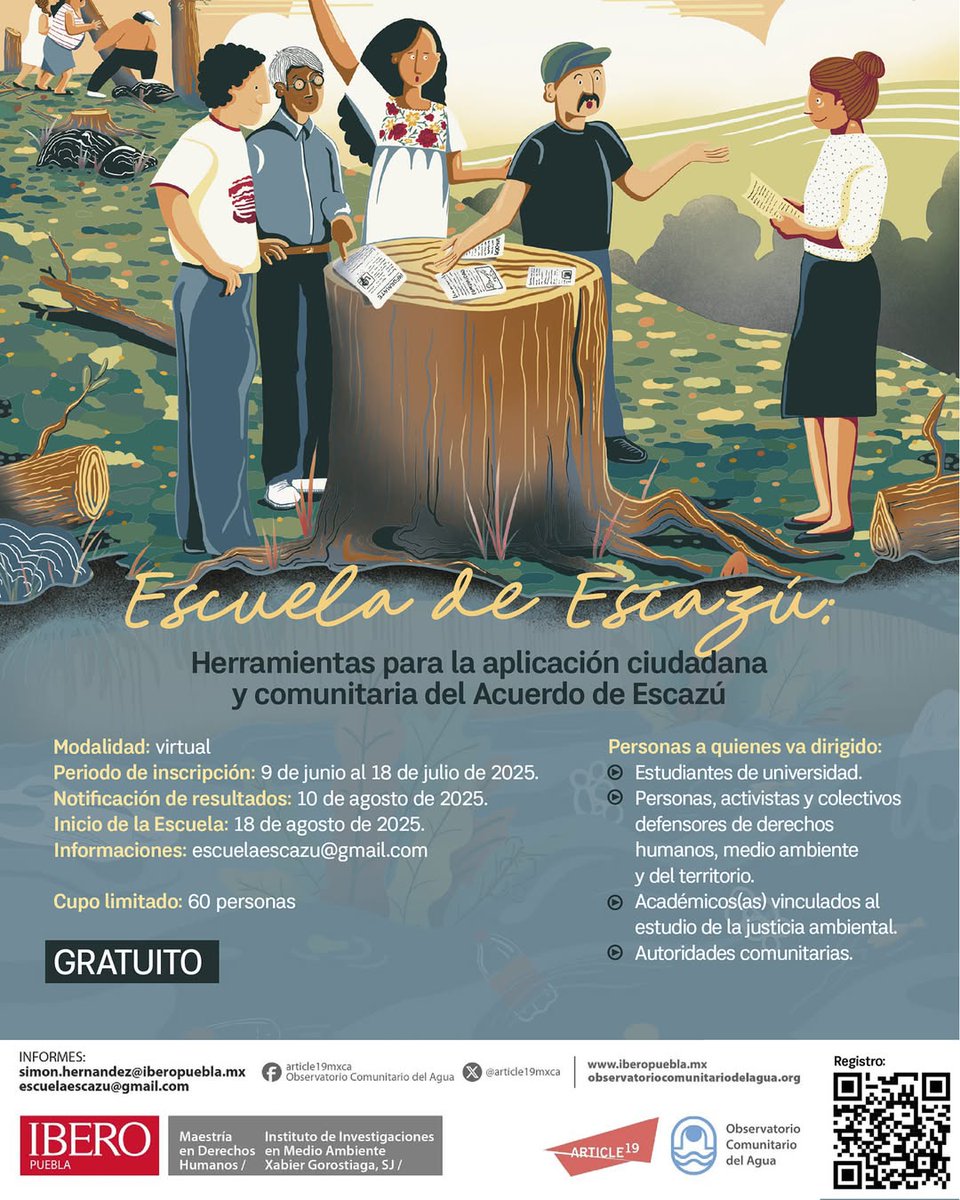 📜El Acuerdo de Escazú es un tratado regional que busca garantizar el acceso a la información, participación ciudadana y el acceso a las justicias en temas ambientales y climáticos. Un eje central de este instrumento entre los países de Latinoamérica y El Caribe es colocar el