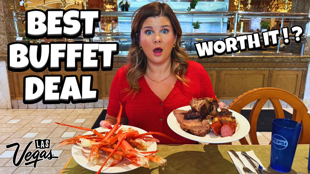 Did I Just Find the BEST BUFFET DEAL in Las Vegas?
New Video: youtu.be/iFu_5lV4N4I?si…