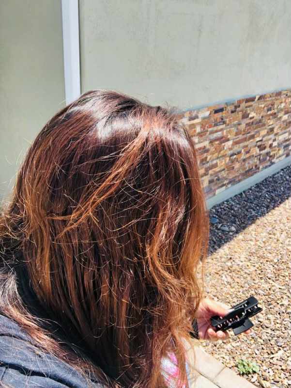 jicelsagee's tweet photo. Did my boyfriends Tias hair 💕 https://t.co/jcYQ5BhVWZ