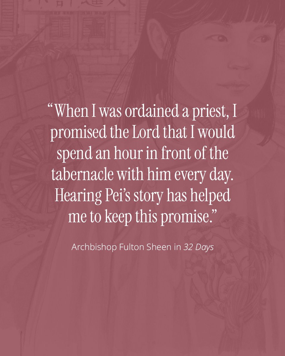 PBMPublishing's tweet image. When Communist troops invade her village, Pei and her family have to practice their Catholic faith in secret. When soldiers desecrate the church in her village, Pei makes a heroic decision out of love for the Real Presence of Jesus in the Eucharist.
paulinestore.com/32-days-story-…