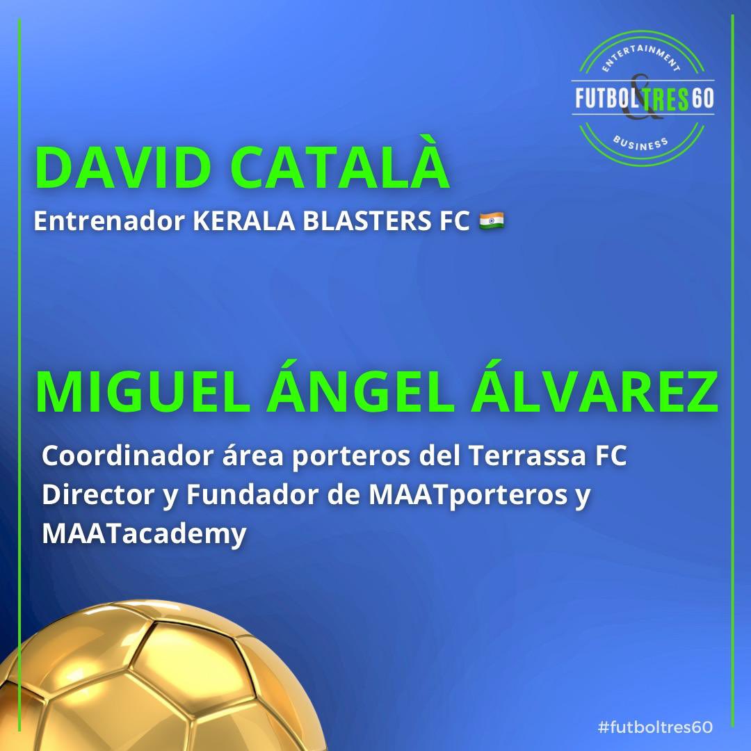 Futboltres60 (@futboltres60) on Twitter photo ‼️🚨📣 Miércoles 9, a partir 22h, último directo de la temporada!
🎙️charla con <a href="/davidcatala6/">David Catala</a> mister del <a href="/KeralaBlasters/">Kerala Blasters FC</a> 🇮🇳
🧤analizamos situación de la portería del #FCBarcelona con <a href="/13MAAT_/">Miguel Angel Álvarez</a>
Os esperamos en @twitch.es y @youtube 👇🔝💥🎙️🍿
🔴 youtube.com/@futboltres60?… ‼️🚨📣 Miércoles 9, a partir 22h, último directo de la temporada!
🎙️charla con <a href="/davidcatala6/">David Catala</a> mister del <a href="/KeralaBlasters/">Kerala Blasters FC</a> 🇮🇳
🧤analizamos situación de la portería del #FCBarcelona con <a href="/13MAAT_/">Miguel Angel Álvarez</a>
Os esperamos en @twitch.es y @youtube 👇🔝💥🎙️🍿
🔴 youtube.com/@futboltres60?…