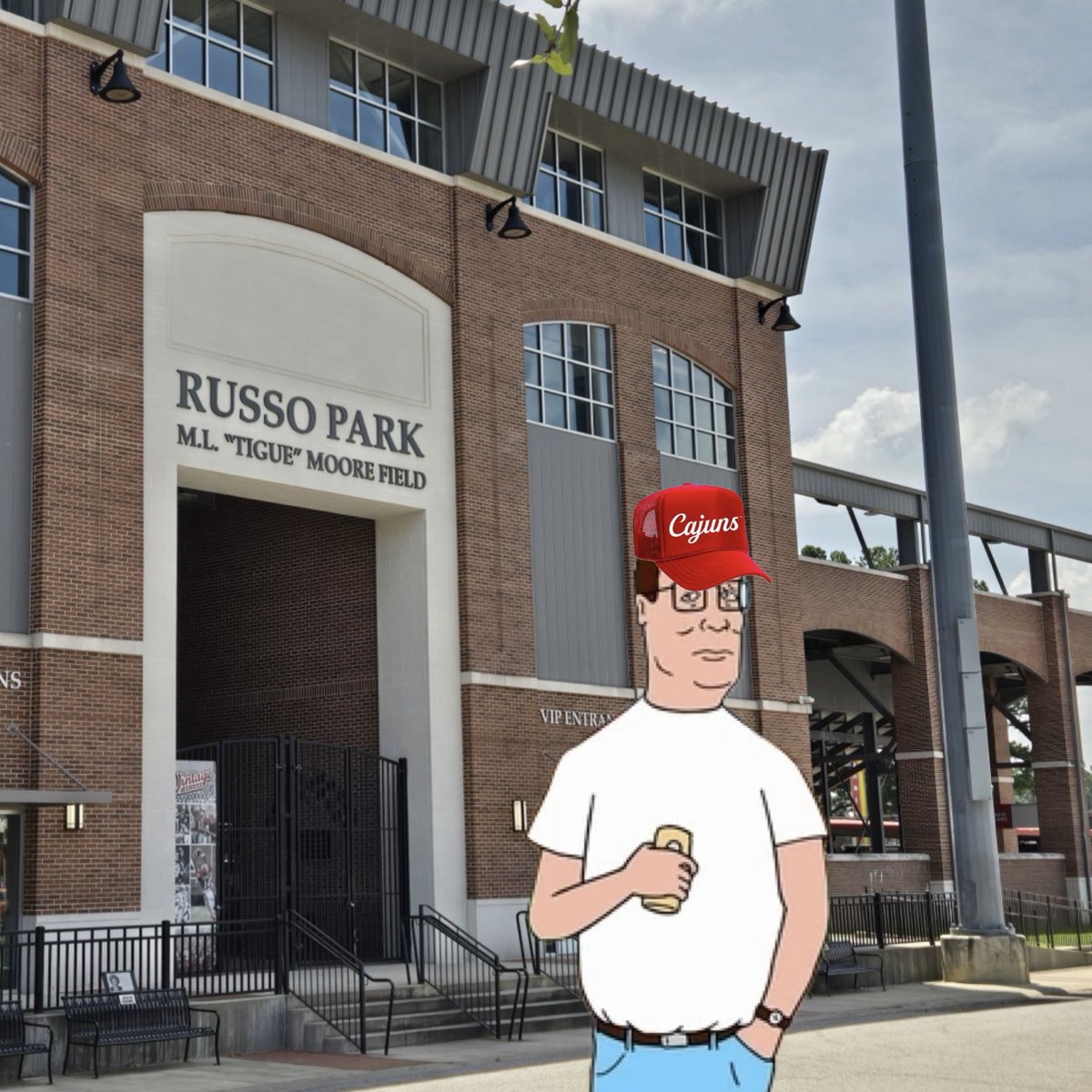 I reckon these are some might nice ball players. Hank Hill approves #GeauxCajuns