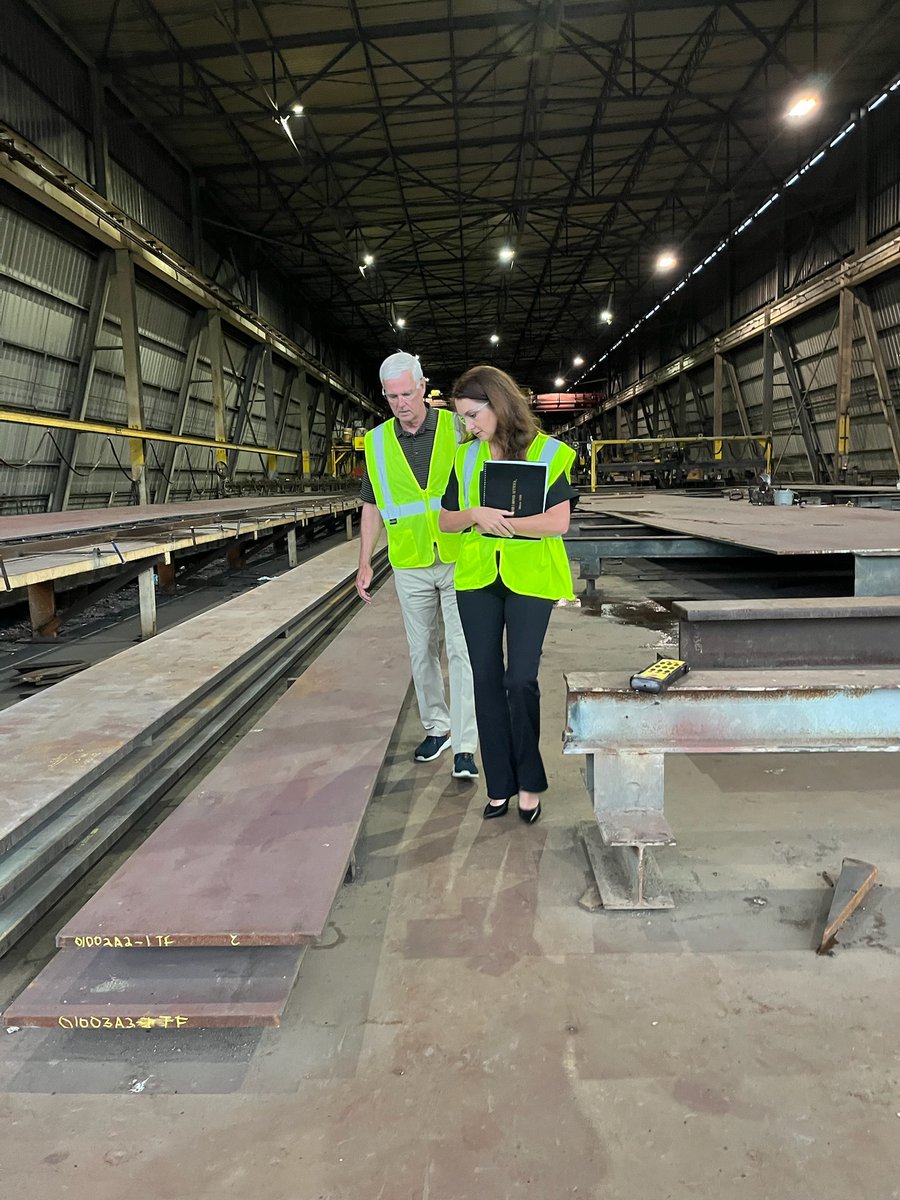 Yesterday, I toured W&amp;W | AFCO Steel’s facility in Van Buren and discussed the company’s role in building safe and secure transportation projects across the country.  

As chairman of the <a href="/HouseAppropsGOP/">House Appropriations</a> Transportation, Housing and Urban Development (THUD) Subcommittee, it’s my