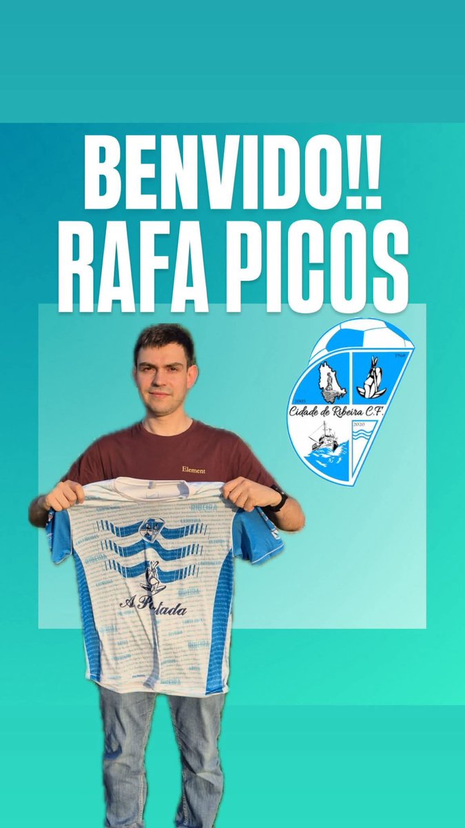 Un xogador que encaixa á perfección no fútbol que busca o corpo técnico e que lle gusta ver a quen acude á Fieiteira. Leva anos facendo disfrutar a varias aficións da comarca sendo un exemplo de compromiso e compañerismo durante toda a súa carreira.
Gracias por vir D. Rafa Picos