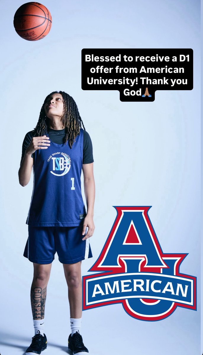 Blessed to receive an offer from American University 🙏🏽