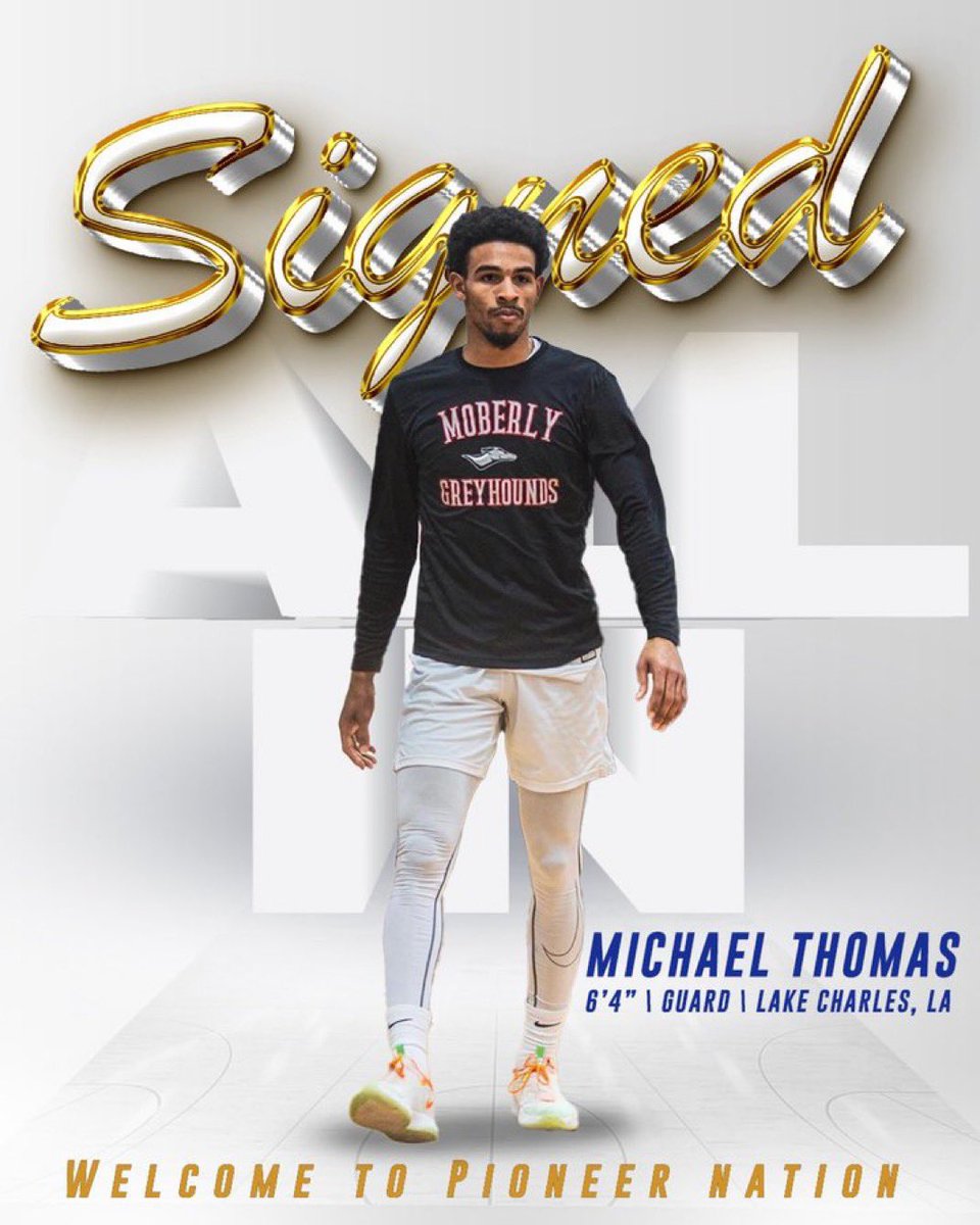 NAIAHoopsReport's tweet image. ‼️Recruiting Class Update ‼️ 
Wayland Baptist (TX)

WBU has begun to announce their recruiting class! The Pioneers will be TALENTED! 

Michael Thomas 6'4 (Moberly CC)
4🌟 prospect out of HS, was committed to Houston. Avg. 12ppg, 4rpg, 2apg

Rico Yarbrough 6'8 (Sauk Valley CC)…