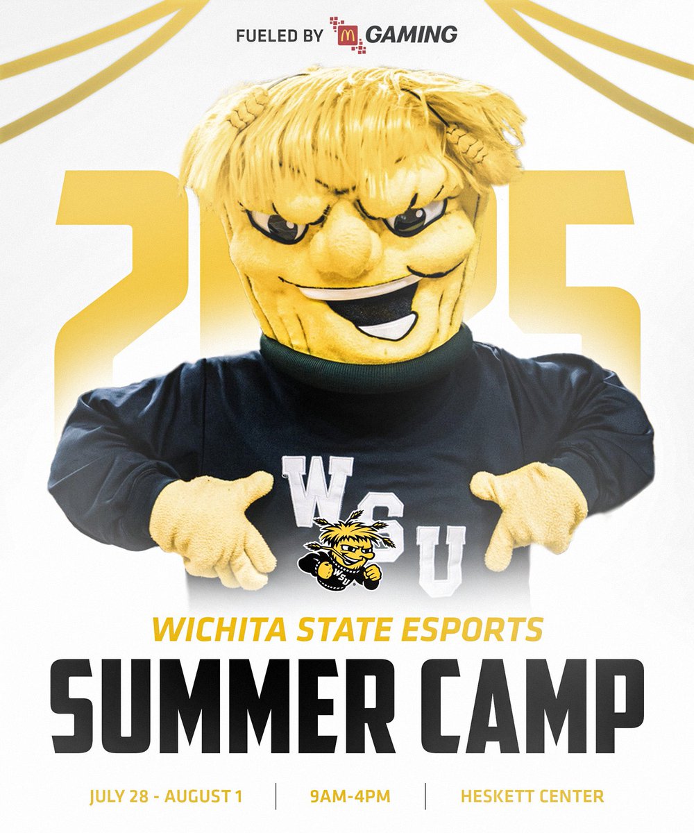 Time’s running out! ⏳ 

Students ages 13–18 are invited to join our immersive esports camp, led by seasoned esports professionals, collegiate players, and coaches.

Camp starts in just THREE WEEKS! All skill levels are welcome!  🎮

#mcdonaldsgaming #shxgg #ShockersUp⚡️