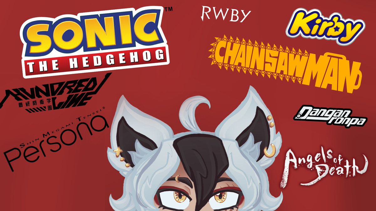 Now that I've revealed my OFFICIAL debut date, I thought you guys should get to know me a bit better and list some of my favorite franchises!

Debuting THIS SATURDAY! Don't miss it, ok? 

#VtuberEN #VtuberSupport #VtuberDebut #Vtuber