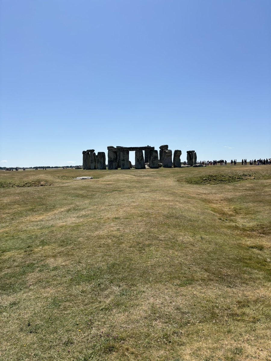 theowenstaton's tweet image. Beautiful day at Stonehenge today . Sun shining and absolutely packed . Wonder what the ancients would make of it all ?