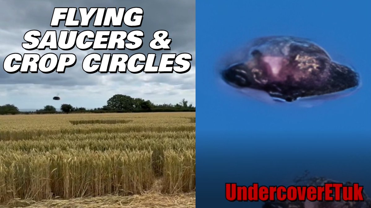 UndercoverETuk's tweet image. UFO CAUGHT ON CAMERA | Flying Saucer Footage | Lyme Regis Crop Circle +More! youtu.be/R7ZEitszhJ0?si… via @YouTube @UfoBloke @The_King_Of_UFO @maniaUFO @ufodailytv #uapX #ufotwitter