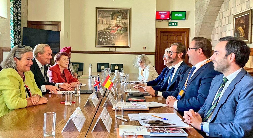 BGIPU (@bgipu) on Twitter photo Delighted to host #Spain 🇪🇸 <a href="/Senadoesp/">Senado de España</a> delegation led by <a href="/JavierMaroto/">Javier Maroto</a> meeting UK 🇬🇧 counterparts incl <a href="/UKHouseofLords/">House of Lords</a> Dep Speaker Lord Gardiner <a href="/HouseofCommons/">UK House of Commons</a> Dep Speaker <a href="/Nus_Ghani/">Nusrat Ghani MP</a> <a href="/LordsEUCom/">Lords European Affairs Committee</a> Spain APPG <a href="/HelenGrantMP/">Helen Grant OBE MP</a> Hospitality & Tourism APPG <a href="/ChrisWebbMP/">Chris Webb MP</a> <a href="/BayoAlaba/">Bayo Alaba MP</a> & others Delighted to host #Spain 🇪🇸 <a href="/Senadoesp/">Senado de España</a> delegation led by <a href="/JavierMaroto/">Javier Maroto</a> meeting UK 🇬🇧 counterparts incl <a href="/UKHouseofLords/">House of Lords</a> Dep Speaker Lord Gardiner <a href="/HouseofCommons/">UK House of Commons</a> Dep Speaker <a href="/Nus_Ghani/">Nusrat Ghani MP</a> <a href="/LordsEUCom/">Lords European Affairs Committee</a> Spain APPG <a href="/HelenGrantMP/">Helen Grant OBE MP</a> Hospitality & Tourism APPG <a href="/ChrisWebbMP/">Chris Webb MP</a> <a href="/BayoAlaba/">Bayo Alaba MP</a> & others