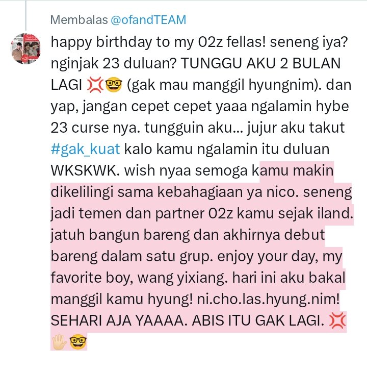 euqijoo's tweet image. happy birthday, Nicholas hyungnim ;) maaf kepanjangan. itu dari lubuk hatiku ;)

#HAPPY_NICHOLAS_DAY
#かわいい_にこらす_お23
#린커우에서온_천재천사_니콜라스생일