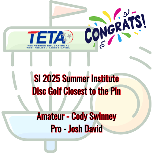 SI 2025 Disc Golf Tournament Closest to the Pin Winners today. Amateur - Cody Swinney and Pro - Josh David!!!