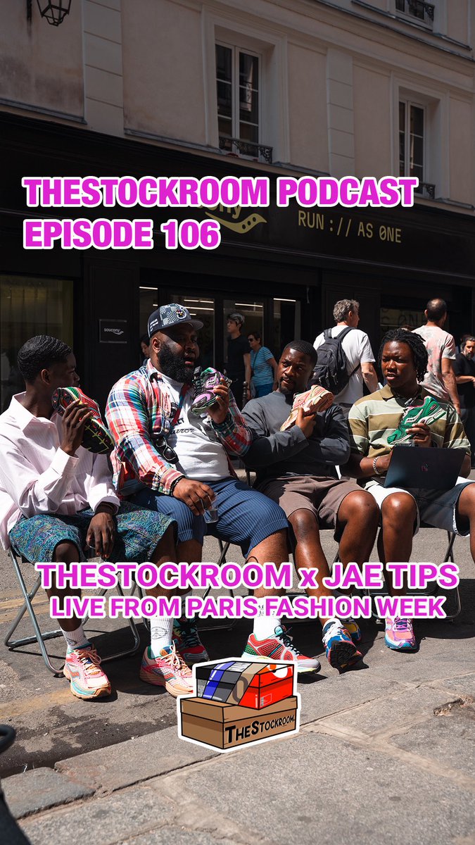 TheStockroom x Jae Tips Episode is live now!! <a href="/JaeTips/">The Savior</a> Live from Paris Fashion Week