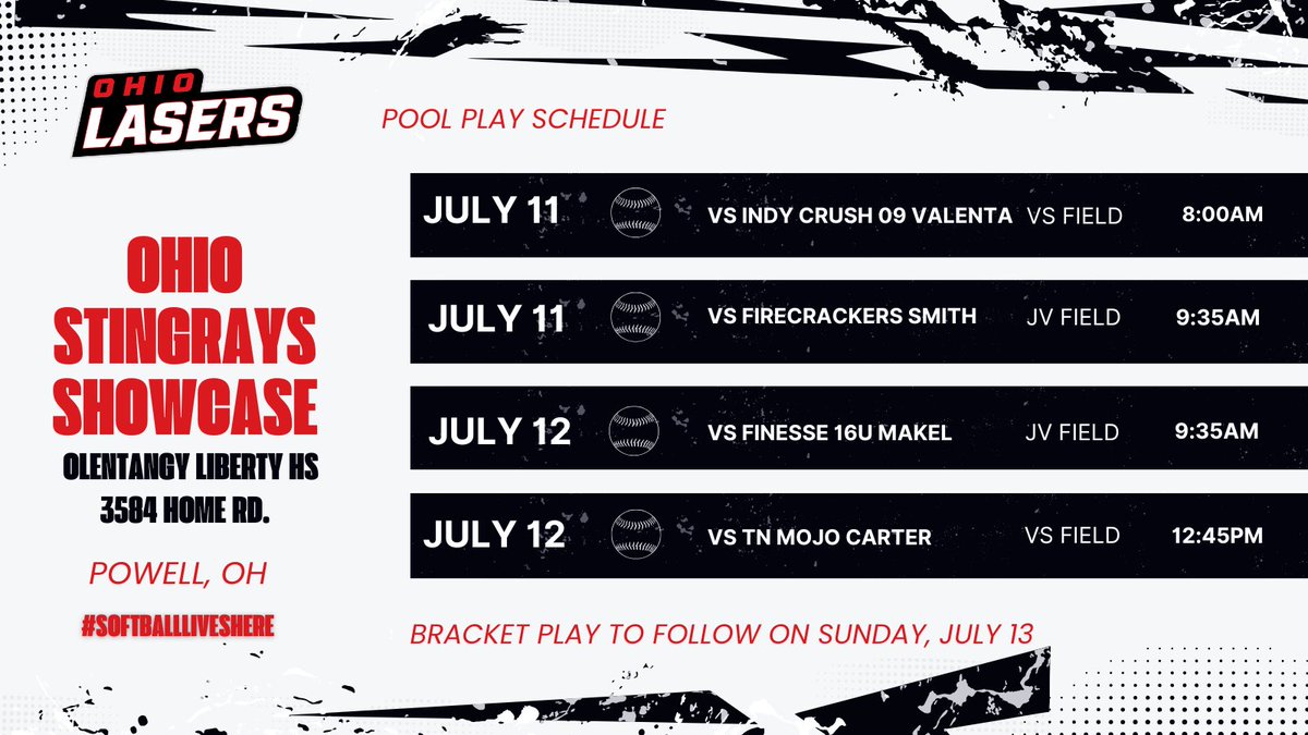 Come out and see us this weekend!