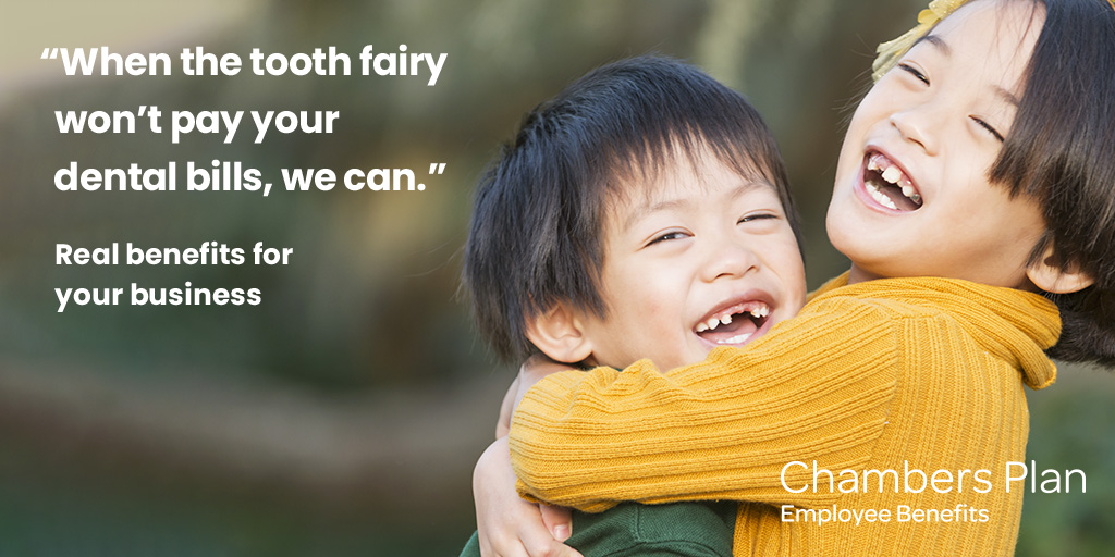 When employees are confident and happy, customers take notice. Invest in their smiles with dental benefits from Chambers Plan.
#ChambersPlan #Dental #DentalCoverage #EmployeeBenefits #GroupInsurance