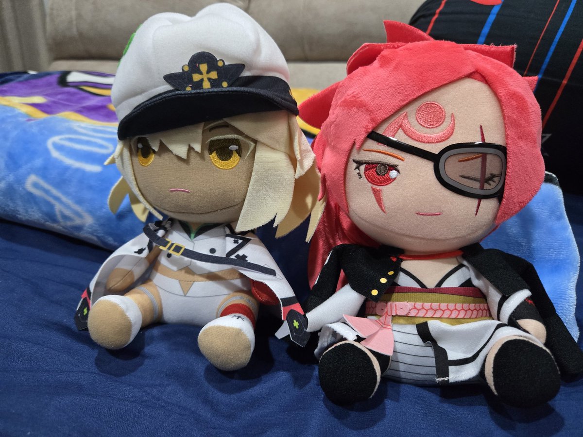 Ramlethal &amp; Baiken 
My main &amp; my boyfriend main in GGST