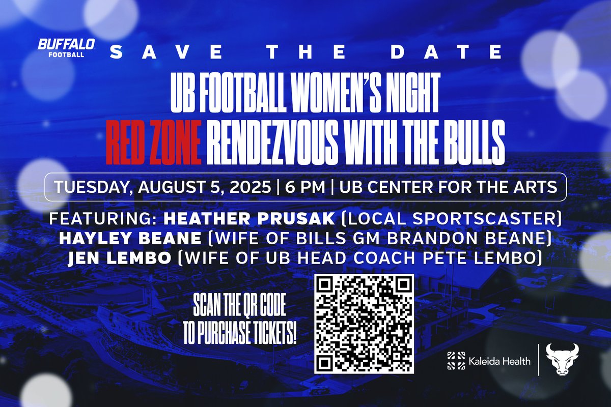 UB Athletics (@ubathletics) on Twitter photo Join the UB coaching staff and some special guests from the community for a fun, entertaining evening and an inside look at W-NYβs only Division I football program.
Program features current UB student-athletes and female members of the football staff.Β Social hour includes Join the UB coaching staff and some special guests from the community for a fun, entertaining evening and an inside look at W-NYβs only Division I football program.
Program features current UB student-athletes and female members of the football staff.Β Social hour includes