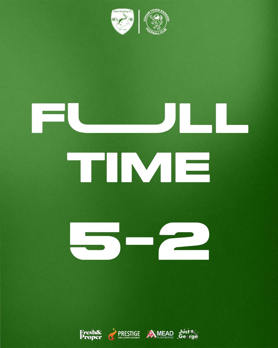West Wratting get the better of an experimental Greens side this evening, but it’s another critical step towards getting everyone geared up for the new season. 

Best of luck to <a href="/WestWrattingFC/">West Wratting FC</a> for the season ahead! 💪

#STRFC
