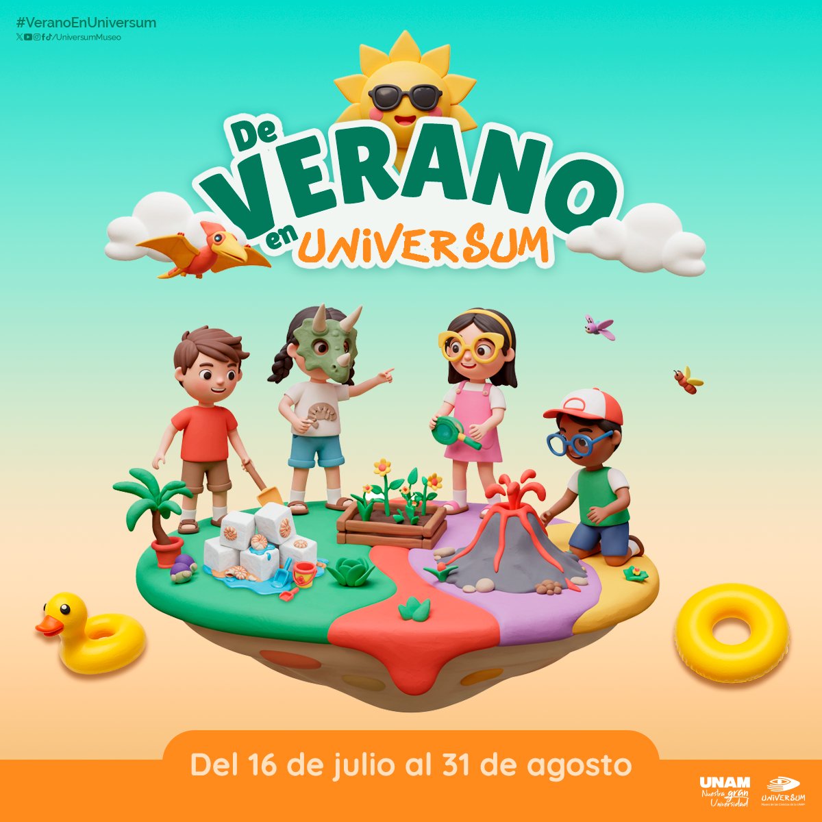 ICOM México (@icommx) on Twitter photo De verano en Universum 2025.
Universum, Museo de las Ciencias
<a href="/UniversumMuseo/">Universum Museo</a>
De 16 de julio al 31 de agosto 2025
Información: bit.ly/4ewRRhD De verano en Universum 2025.
Universum, Museo de las Ciencias
<a href="/UniversumMuseo/">Universum Museo</a>
De 16 de julio al 31 de agosto 2025
Información: bit.ly/4ewRRhD