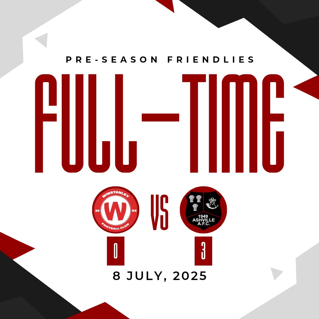 ⚫️⚪️Full time! Ashvill win by a 3 goal lead!!!⚪️⚫️

#UTV