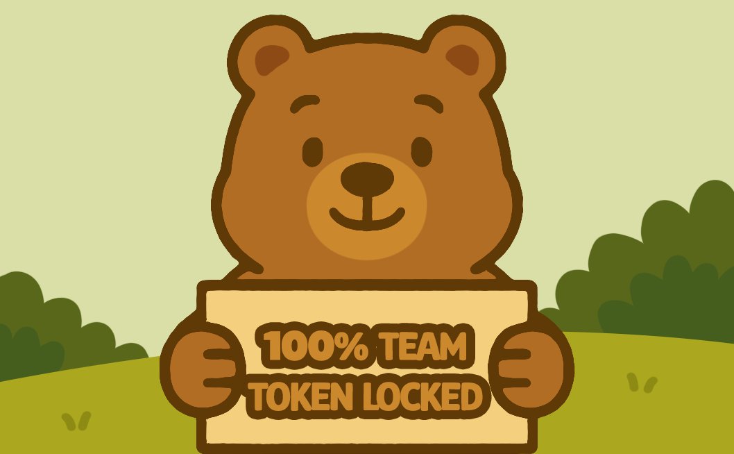 WE JUST LOCKED ALL TEAM TOKEN.

FOR THE COMMUNITY 🤎

berascan.com//tx/0xeb04ed62…