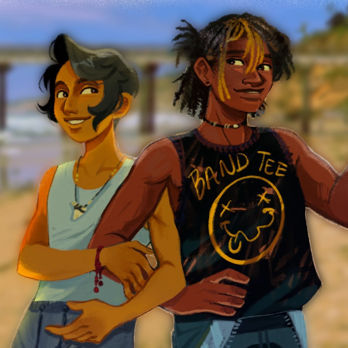 cloudcastor's tweet image. Hi :) I'm Claude! I'm a 🏳️🌈🇲🇽illustrator actively lookin for more illustration gigs. Keep me in mind for color styling, middle grade/YA graphic novels, spot illustrations, and more! tyvm🙇
📨cloudccastor@gmail.com ✨claudecastaneda.com #portfolioday2025 #portfolioday