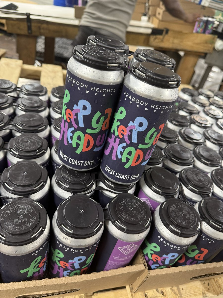 Dropping on Friday
 Keep ya head up 
A west coast double ipa 
With Citra cryo, Simcoe cryo, Krush hyperboost, and Nectaron
