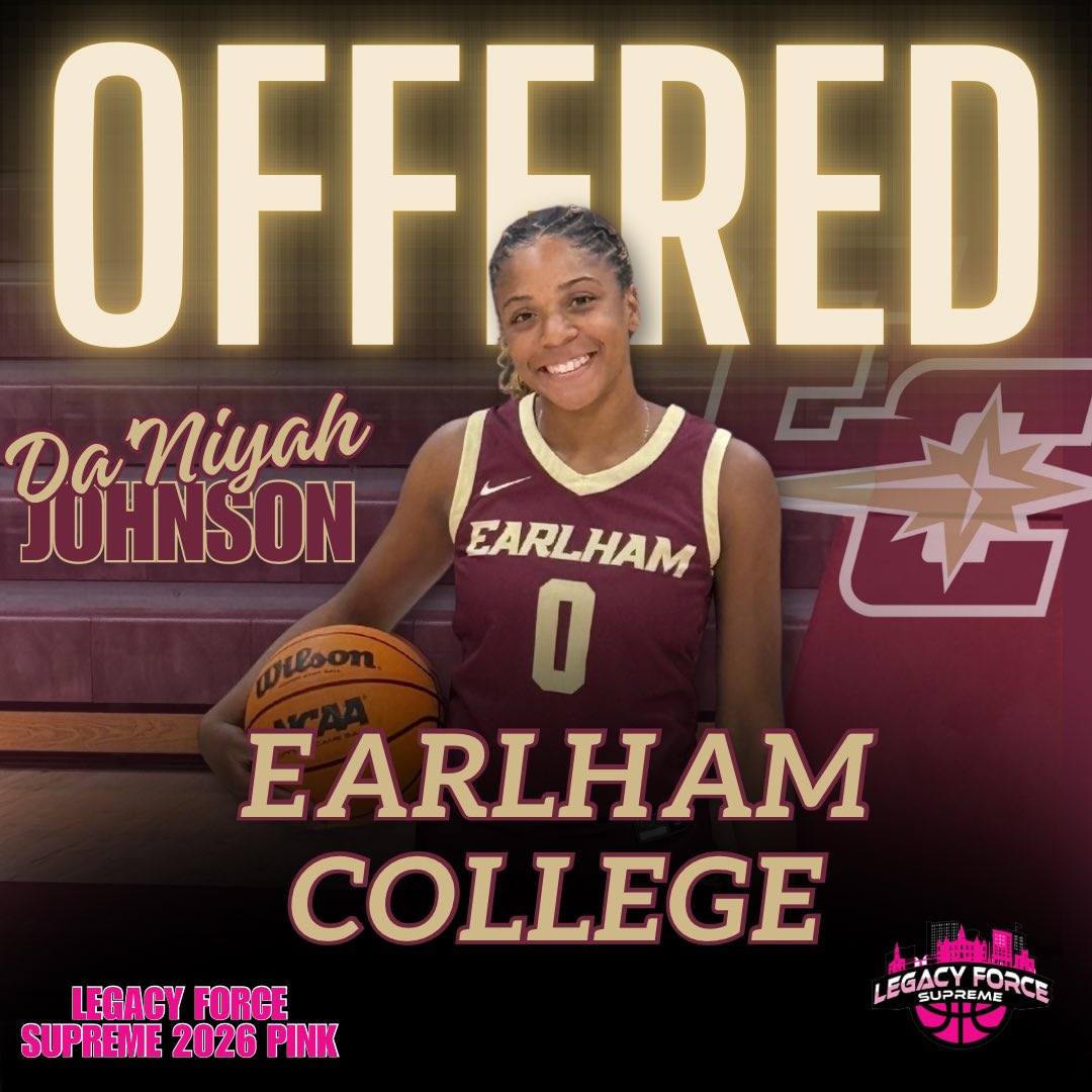 After an amazing visit, I am blessed to say I have received an offer from Earlham College to continue my academic and athletic career. I want to say a huge thank you to the coaches for having me.