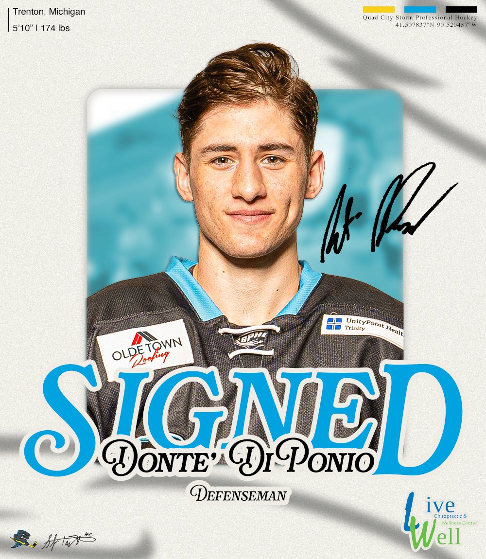 After a quick cup of coffee last season, we are excited to see Donte' DiPonio back in a Storm sweater for the '25-'26 season🖊️

📊 bit.ly/DiPonioStats
🦴 bit.ly/LiveWellOffer

Welcome home, Pones👏

#TakeCover