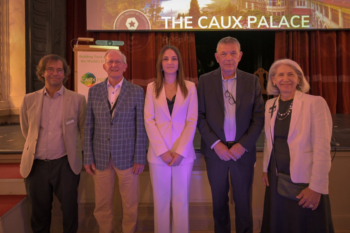 MaltaCoE's tweet image. 🇲🇹 This morning, Amb. @FrancescaCV_MT had the great honour & pleasure of opening the 2025 Caux Democracy Forum in Switzerland 🇨🇭— a powerful platform for dialogue on democracy & peace, hosted by the @caux_iofc.
#MTCoE2025 #CauxDemocracyForum #DemocracyMatters #BeTheChange