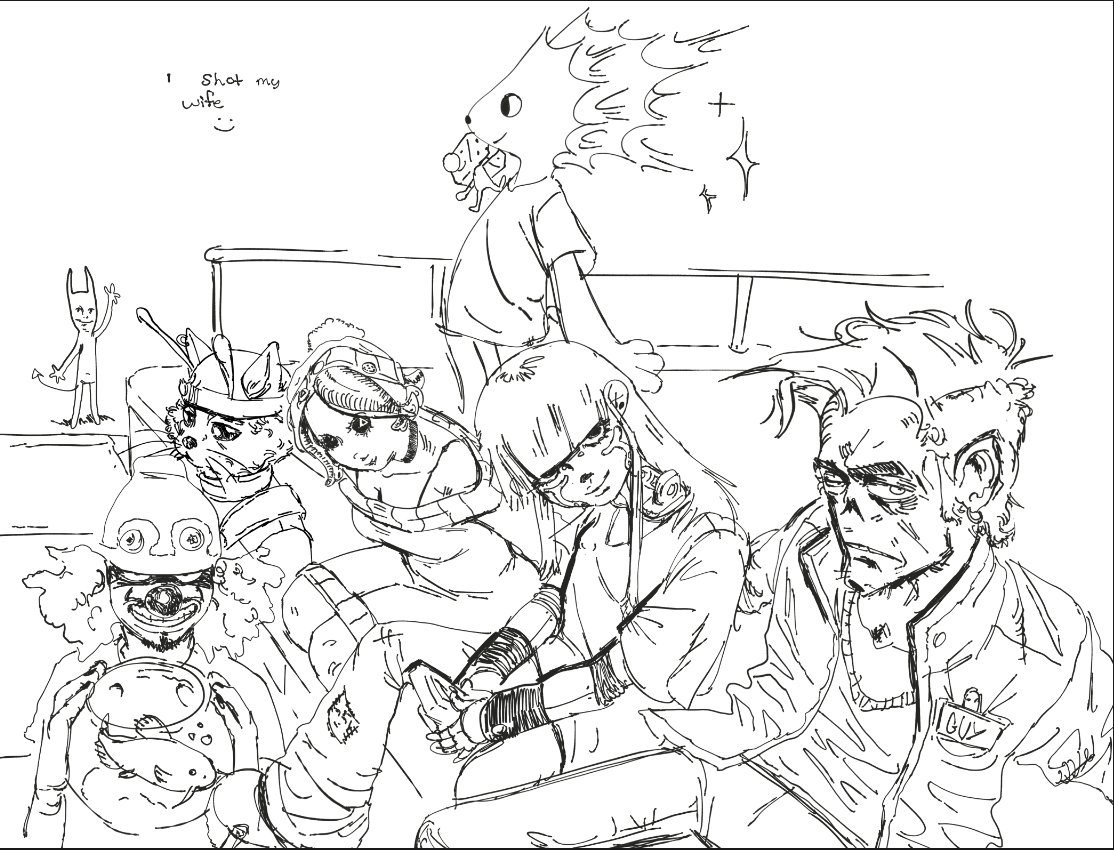 drew a drawing of other drawers