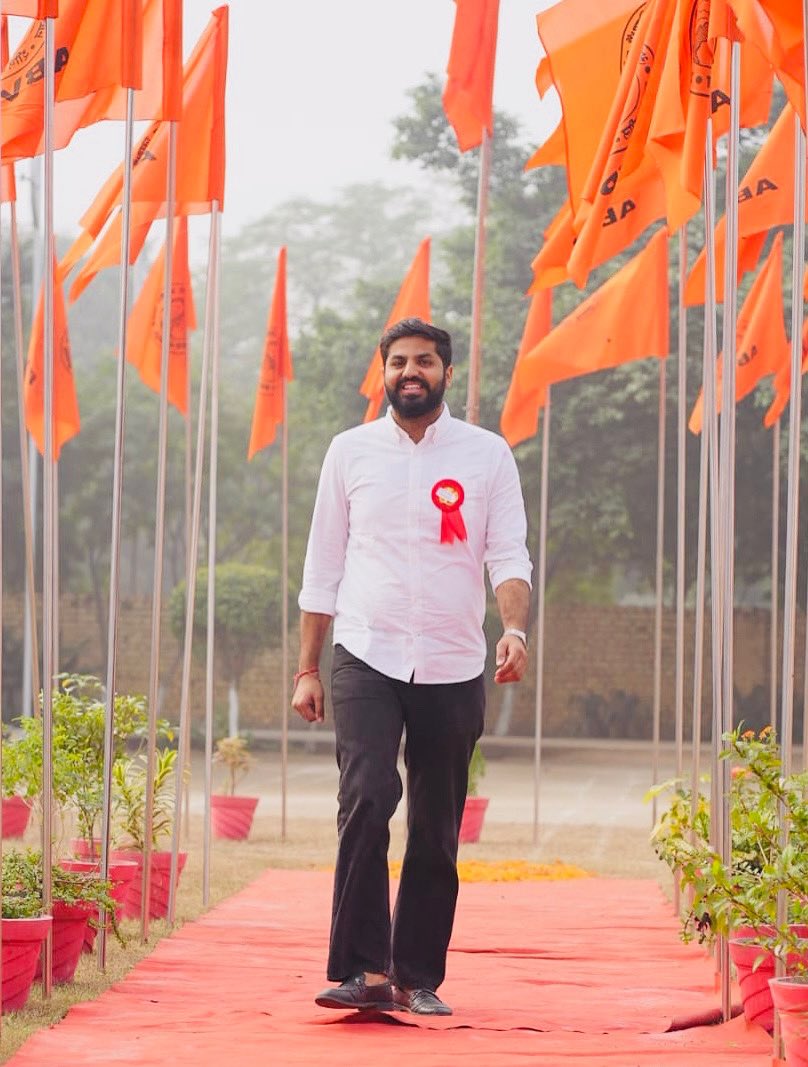 This National Students’ Day, lets celebrate students not just as learners, but as leaders of Bharat — 77 years and rising ABVP🇮🇳

#NationalStudentsDay  #77YearsOfABVP