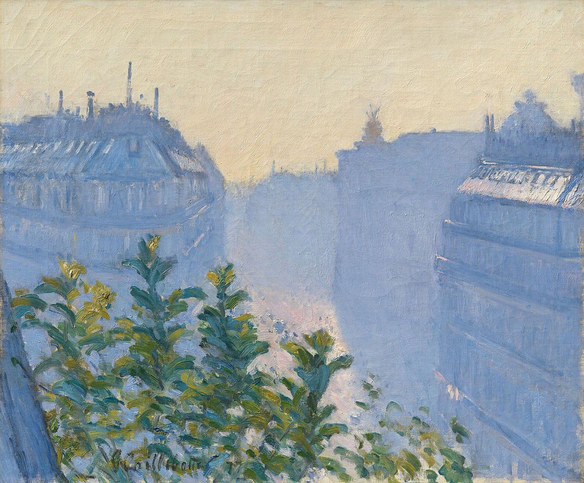 Gustave Caillebotte
Rue Halevy View from a Balcony 1877