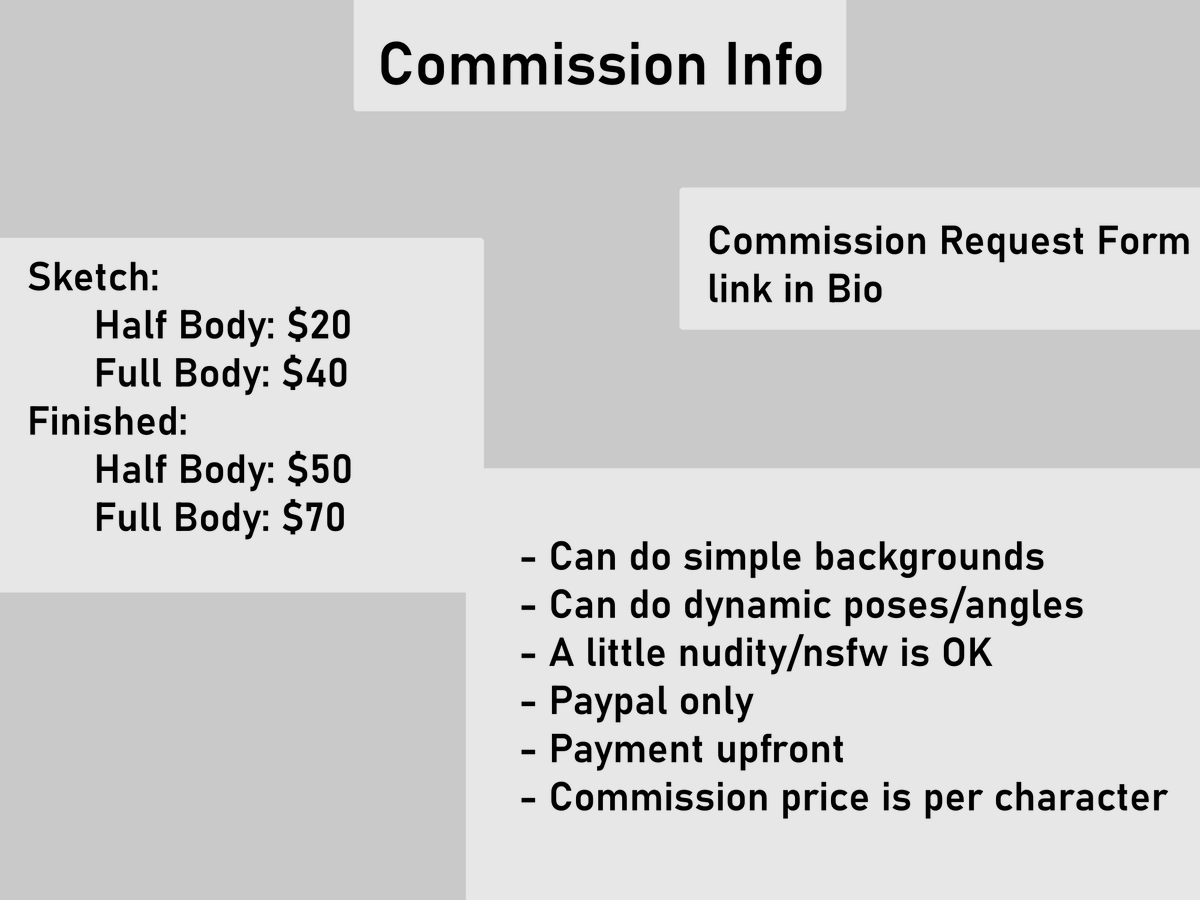 AwkwardBlacksh1's tweet image. I'm starting to take commissions if anyone is interested.