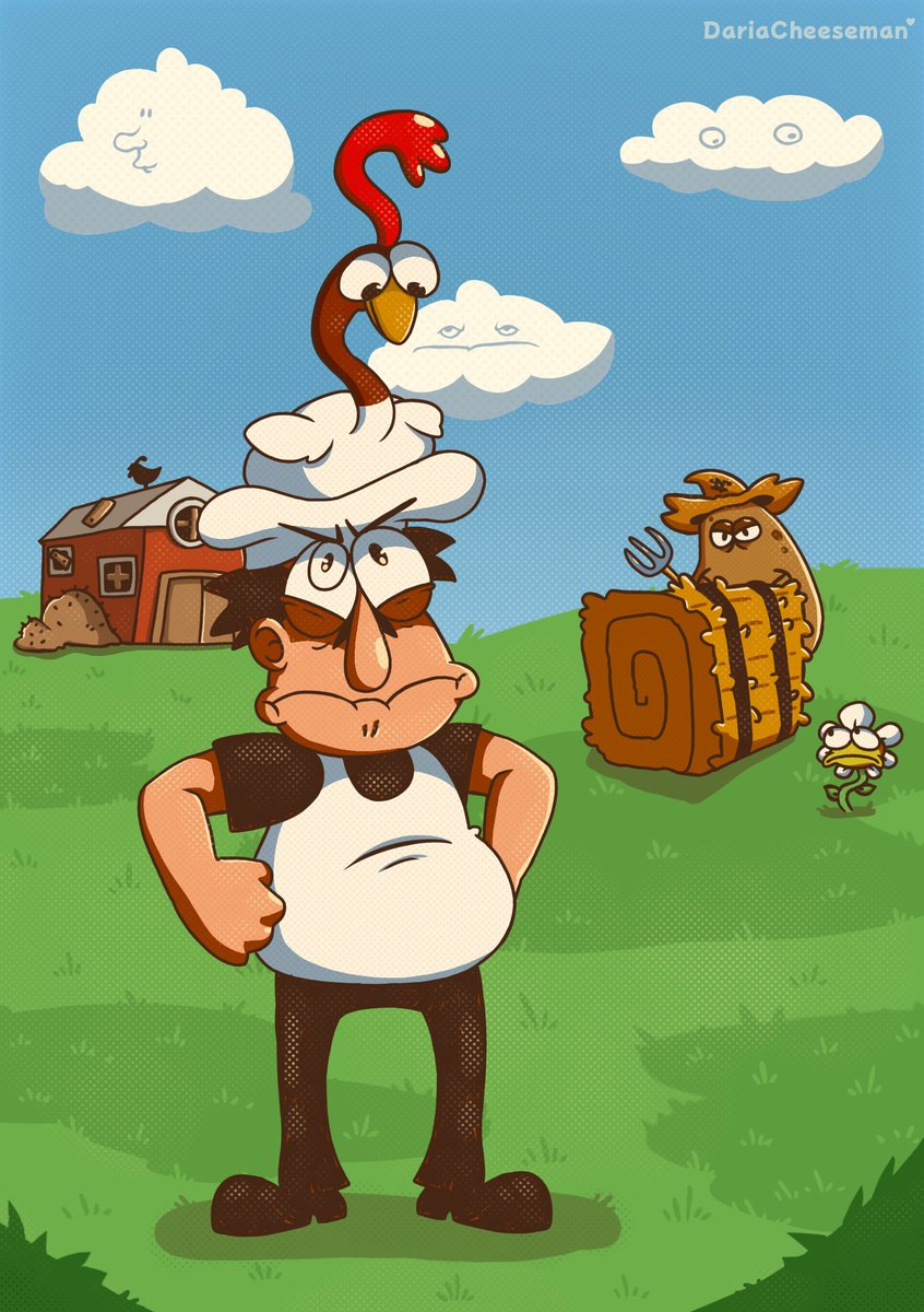 DariaChees39990's tweet image. I didn't immediately decide to share one art that I did for Pizza Tower Zine. But I decided to show it anyway..🙏
#pizzatower #pizzatowerfanart