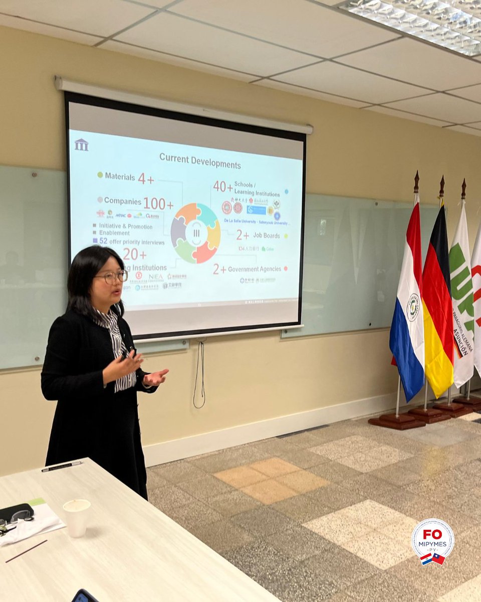 Impulsamos la #IA desde la academia al sector empresarial.

La delegación de expertos, el MIC, la Misión Técnica de Taiwán y la UIP visitaron la UPA para promover el uso de IA en los negocios y explorar alianzas que aceleren la transformación digital en Paraguay.

#mic #upa #uip