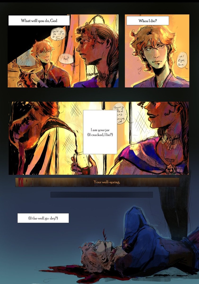 teablueberryy's tweet image. So, I have been making an original fantastic queer story and I'm simply dying to talk more about them! Would anyone wanna hear about them 👉👈 ?
#oc