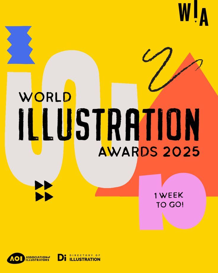 📣 Just 1 week to go until the Shortlist of the World Illustration Awards 2025 is announced!✨ 

Presented by The AOI in collaboration with the Directory of Illustration, the #worldillustrationawards celebrate outstanding illustrators from every corner of the globe! 

Sponsored