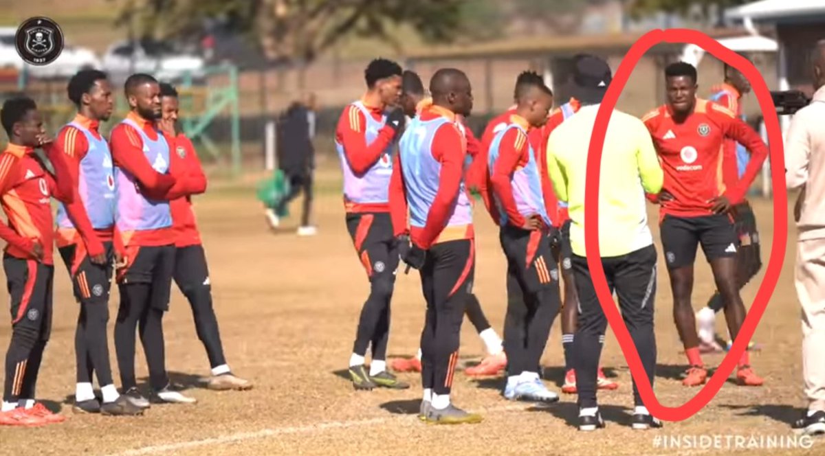 Who is this tough guy in our training camp? #OrlandoPirates #OnceAlways