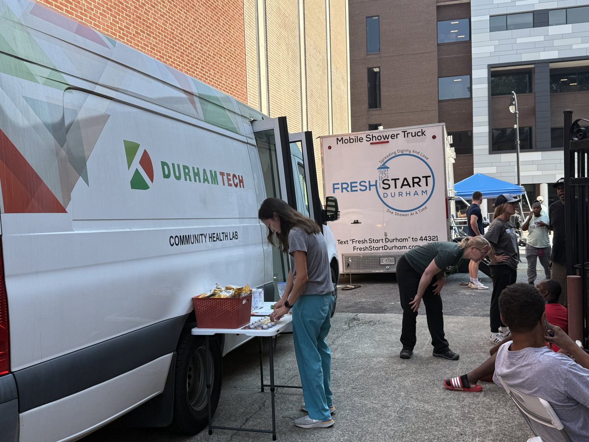 Durham Tech Community Health Lab tweet media