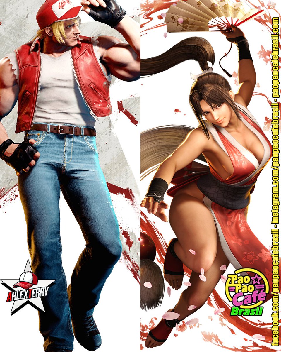 AhlexTerry's tweet image. Quem ficou melhor em Street Fighter 6? Terry Bogard ou Mai Shiranui?
Na minha opinião, Mai ficou com um design/visual melhor, mas Terry ficou com um gameplay perfeito e completo.
#SF6 #Capcom #Mai #Terry #MaiShiranui #TerryBogard #SNK #FatalFury #StreetFighter