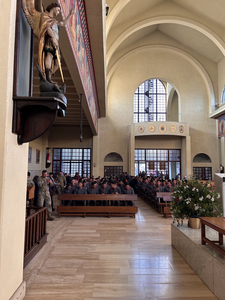 Misa de Vela de Armas de la II Division de Ejército, en la Catedral de San Bernardo. 7 Julio 2025