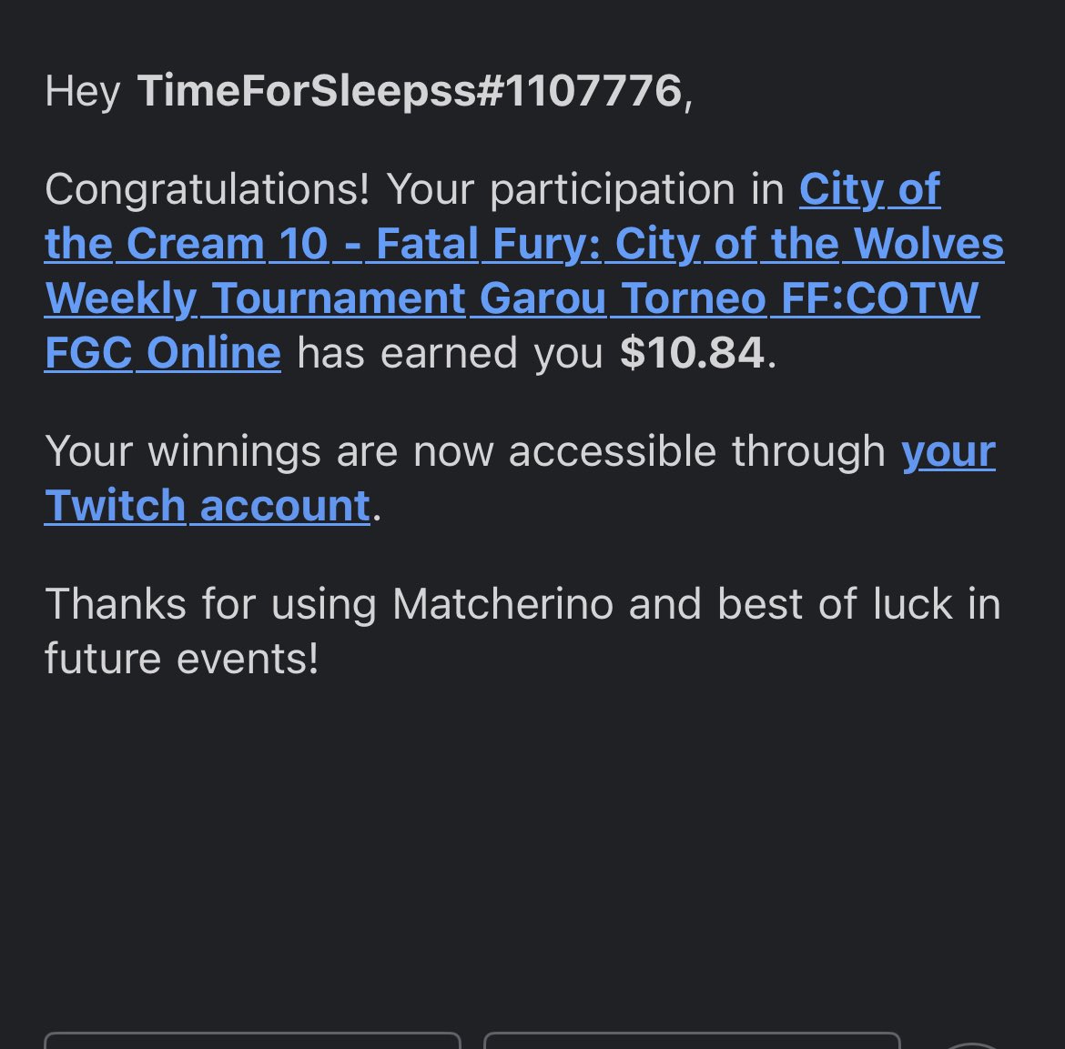 TimeForSleeps's tweet image. We paid