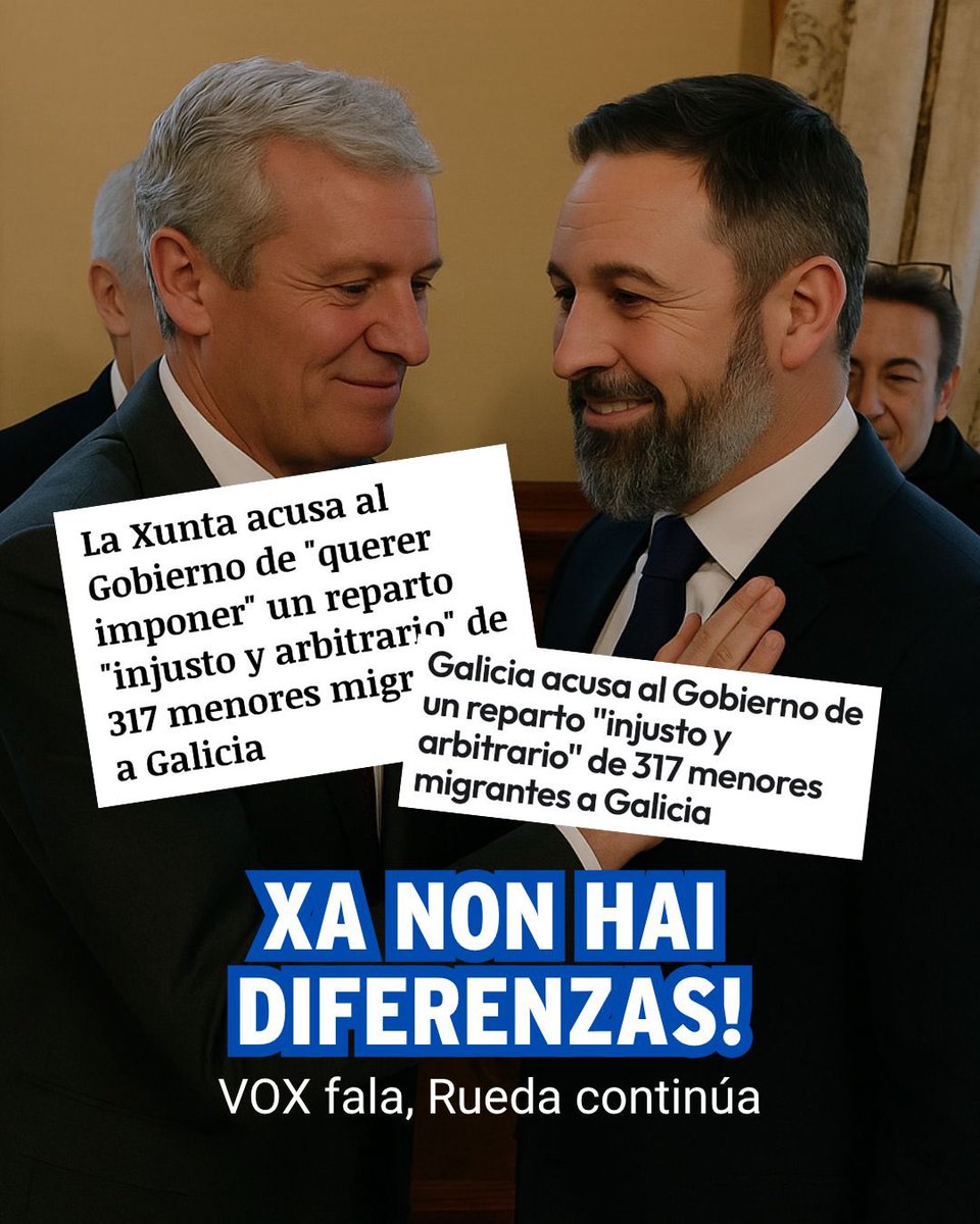 O que poida facer, que faga. Vox fala, continúa Rueda.