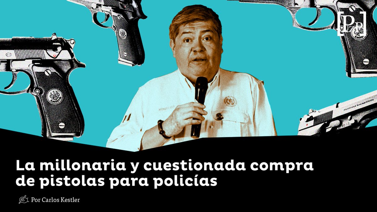 El <a href="/mingobguate/">MinGob</a> está en la mira por un contrato de Q85 millones que le adjudicó a la empresa Mundo de las Armas a principios de junio, para dotar de 10,000 pistolas a los agentes de la PNC.

Por <a href="/carlosrkestler/">Carlos Kestler</a>.