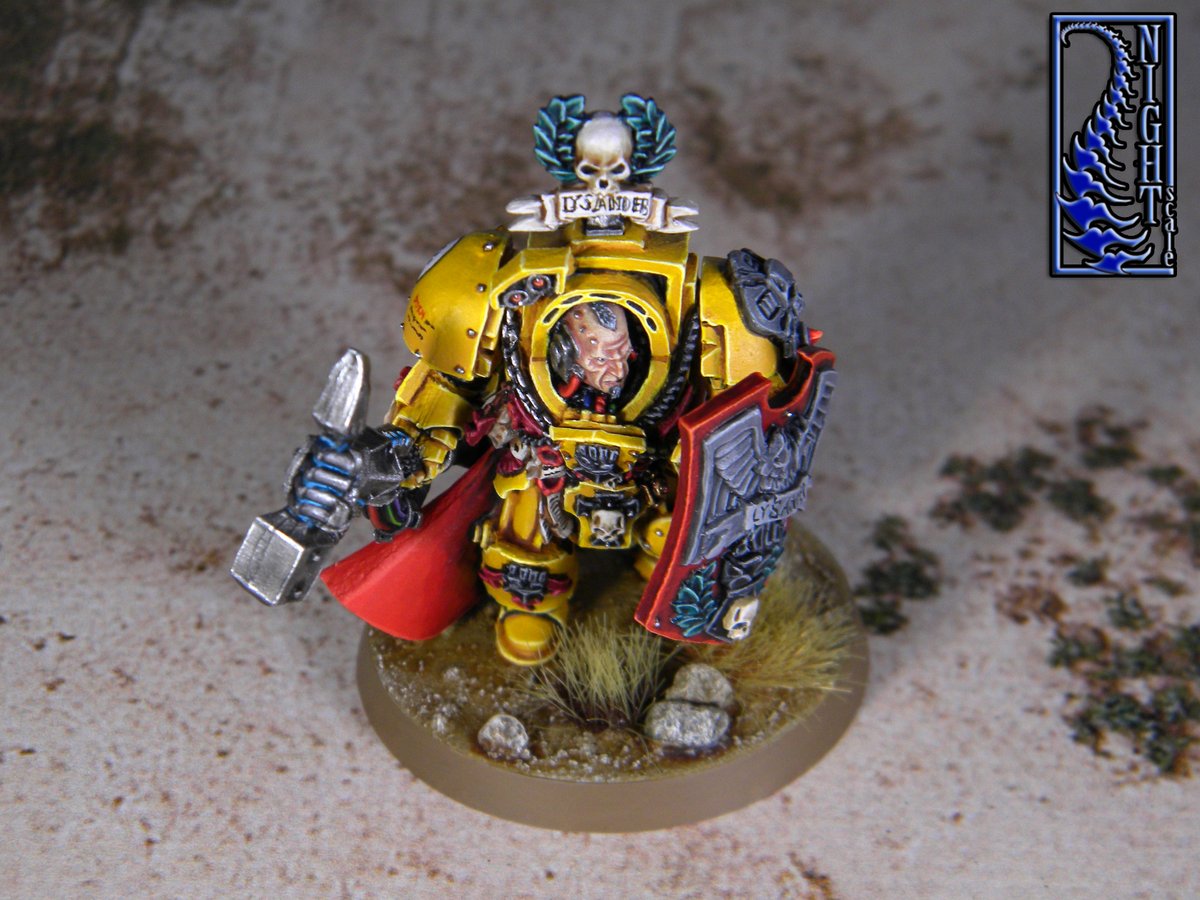 Nightscalestud1's tweet image. Darnath Lysander, the first captain of the Imperial Fists Chapter's 1st Company.
#nightscalestudio
#spacemarines
#Lysander
#ImperialFists
#warhammer
#warhammer40k
#Oldhammer
#miniaturepainting
#paintingminiatures
#paintingcomission
#WarhammerCommunity