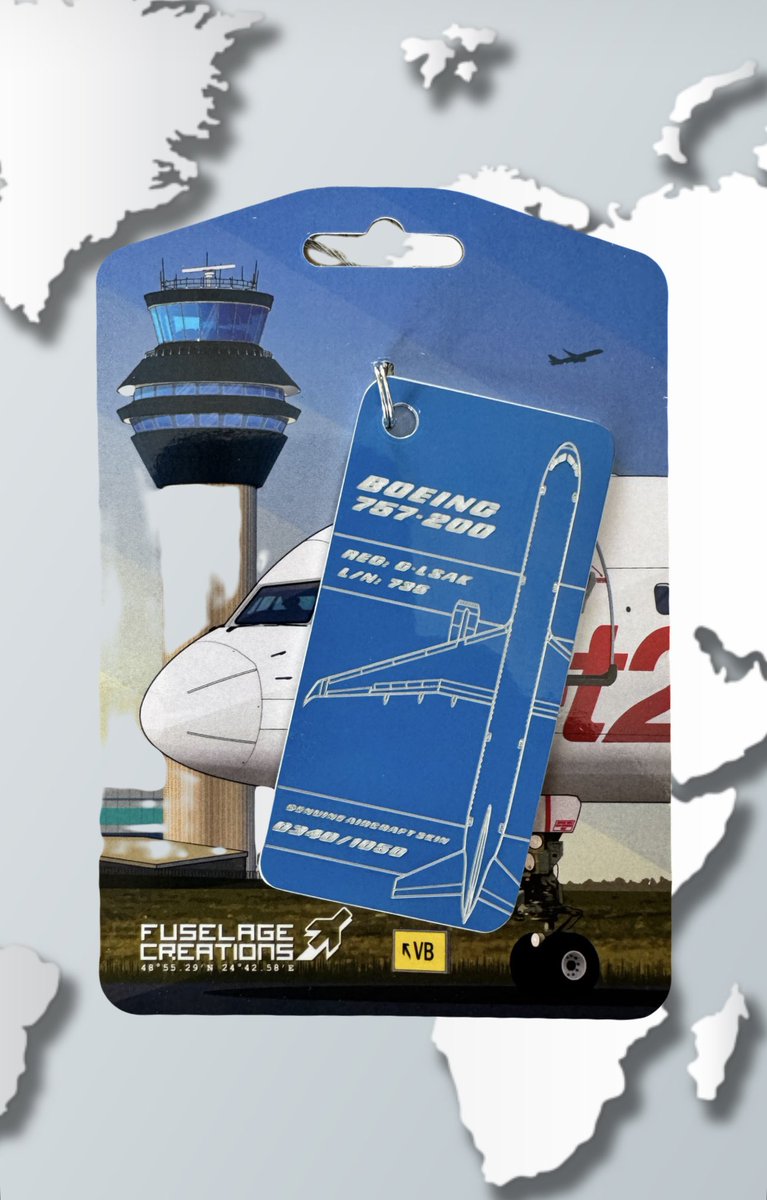 livinitlargee's tweet image. Just a reminder we still have some Jet 2 Boeing 757 tags available for sale in both regs G-LSAK and G-LSAI 

Link for G-LSAI
ebay.us/m/jR9wna 

Link for G-LSAK
ebay.us/m/CPvVoa

#boeing #boeinglovers #boeing757 #jet2 #avgeek #aviation #aviationlovers #planespotters