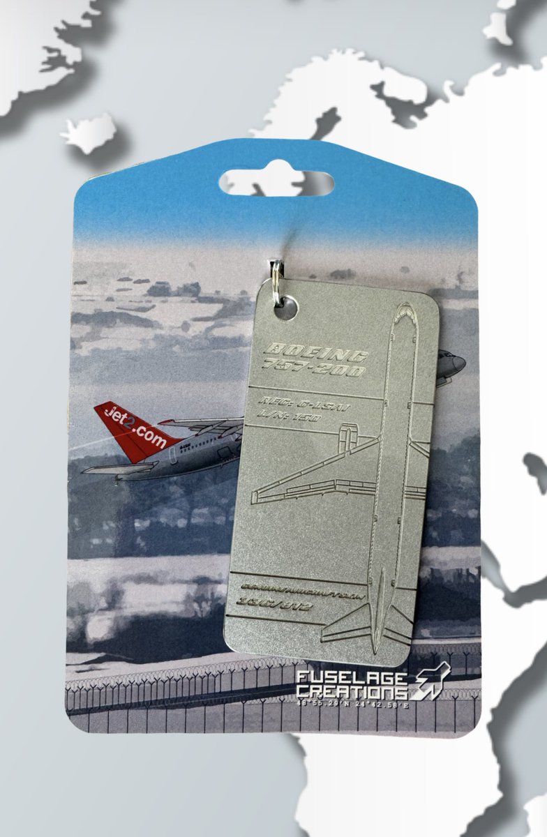 livinitlargee's tweet image. Just a reminder we still have some Jet 2 Boeing 757 tags available for sale in both regs G-LSAK and G-LSAI 

Link for G-LSAI
ebay.us/m/jR9wna 

Link for G-LSAK
ebay.us/m/CPvVoa

#boeing #boeinglovers #boeing757 #jet2 #avgeek #aviation #aviationlovers #planespotters