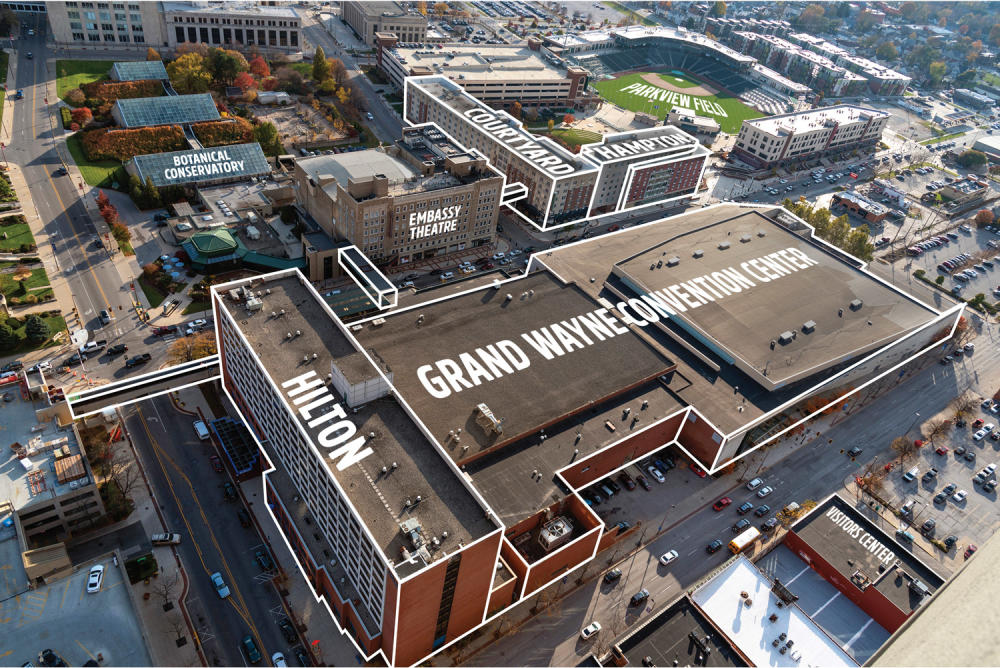 GrandWayneCC's tweet image. Located in the heart of the action, you will find the stunning Grand Wayne Convention Center: bit.ly/DTFWpackage 

As #Indiana's second largest convention center, the Grand Wayne Convention Center features 225,000 sq. ft. of meeting space! #DTFW